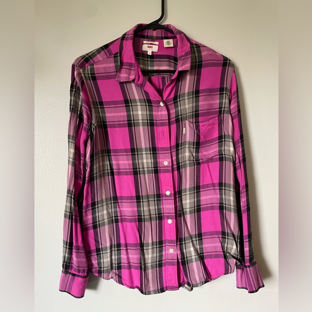 Plaid Button Up